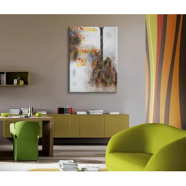 OBRAZ NA PŁÓTNIE GITARA ARTY 90 3,5 120 cm